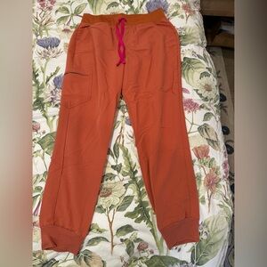 Terracotta Zamora™ High Waisted 2.0 - Jogger Scrub Pants Size L